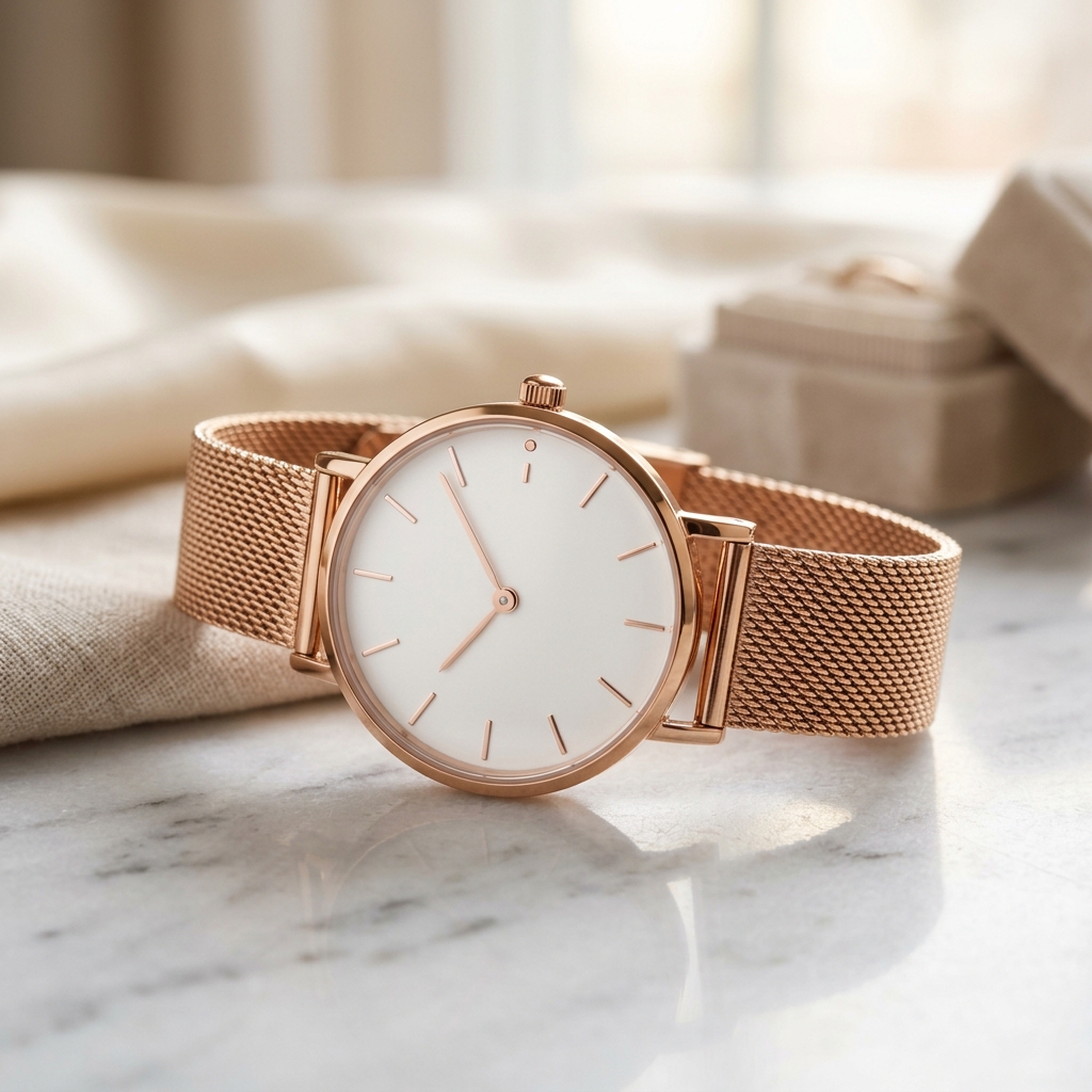 Rose Gold Mesh